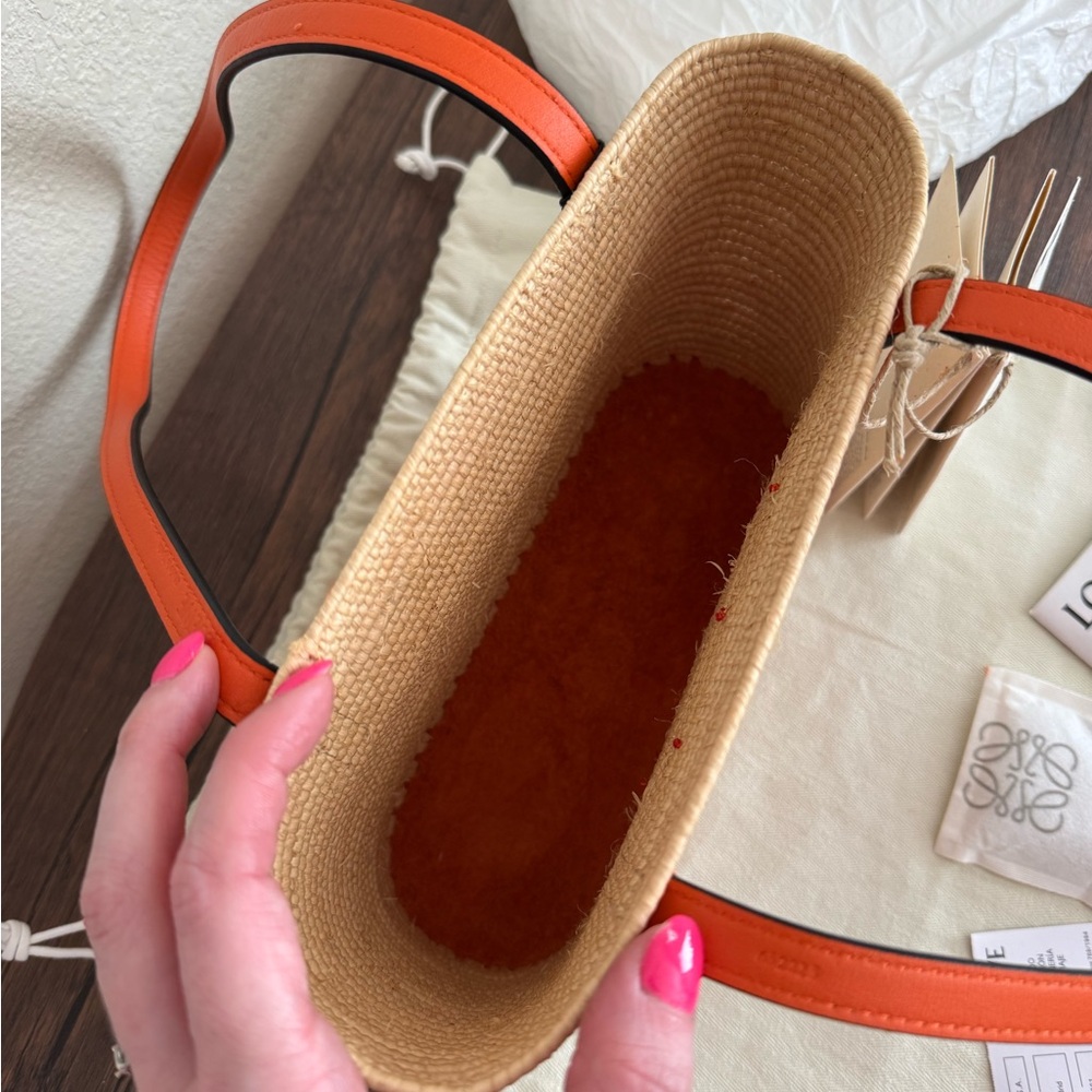 NEW LOEWE Square Basket Bag - Picture 5 of 6